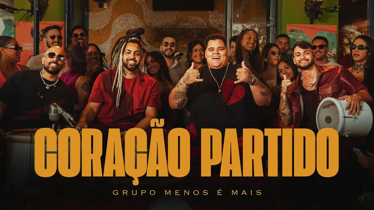 Coração Partido (Corazón Partío) – Grupo Menos é Mais (LETRA)