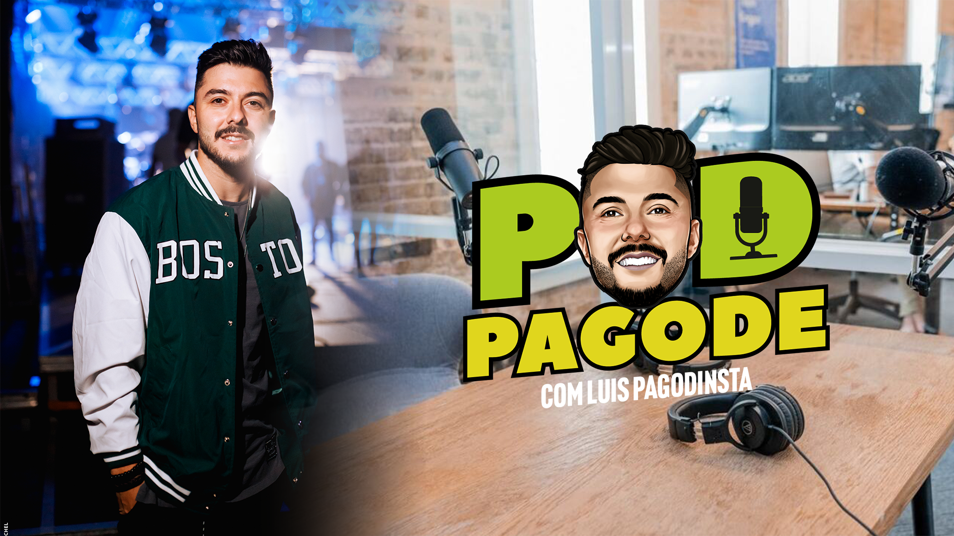 PodPagode: O Novo Podcast do Luis Pagodinsta Estreia Amanhã com Makinada e Lets Growl