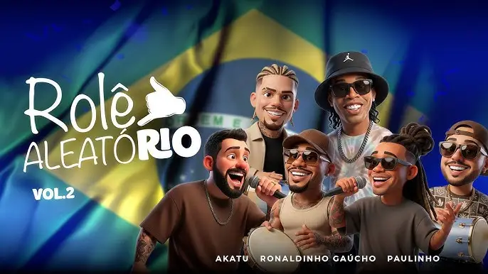 Akatu lança “Rolê Aleatório Vol. 2” com Ronaldinho Gaúcho e Paulinho