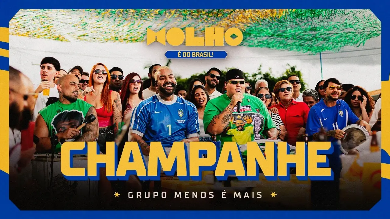 Grupo Menos É Mais – Champanhe (LETRA)