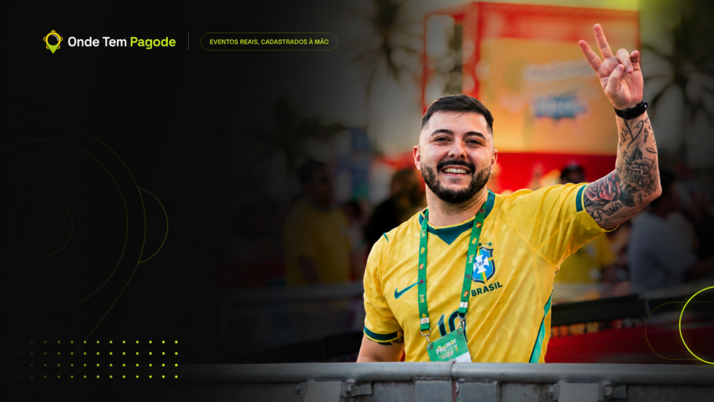 Luis Pagodinsta lança plataforma para encontrar pagode em qualquer lugar do Brasil