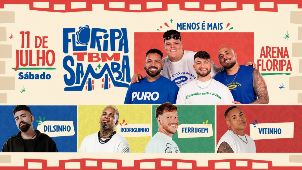 Floripa Tbm Samba vira de lote hoje e ingressos podem acabar antes de sábado